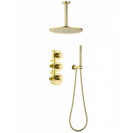 Душевая система Timo Saona SX-2399/17SM золото матовое Душевая система Timo Saona SX-2399/17SM золото матовое