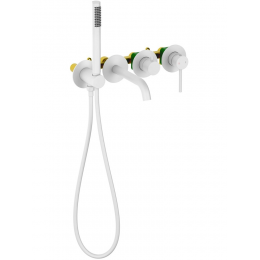 Смеситель для ванны Timo Saona 2314/16YSM белый