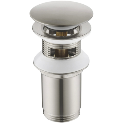 Донный клапан Timo 8011/13 никель купить с доставкой. 100% Оригинал. Гарантия!