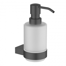 Дозатор для жидкого мыла Timo Luiro 18539/03 черный матовый Дозатор для жидкого мыла Timo Luiro 18539/03 черный матовый