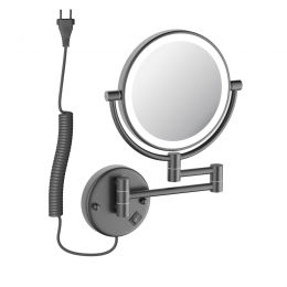 Косметическое зеркало Timo Saona 13376/18 черное золото