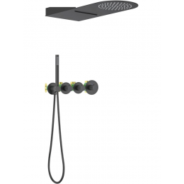 Душевая система Timo Saona SX-2350/03SM черный Душевая система Timo Saona SX-2350/03SM черный