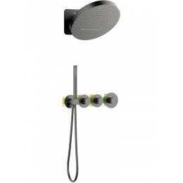 Душевая система Timo Saona SX-2329/18SM черное золото