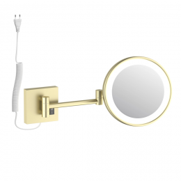 Косметическое зеркало Timo Luiro 18474/17 золото матовое