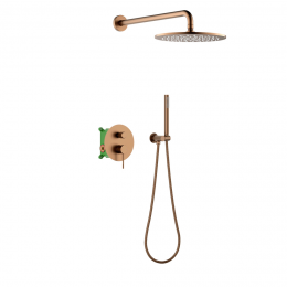 Душевая система Timo Saona SX-2369/19SM розовое золото Душевая система Timo Saona SX-2369/19SM розовое золото