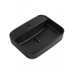 Раковина накладная Timo Inari TK-505MB черная Раковина накладная Timo Inari TK-505MB черная