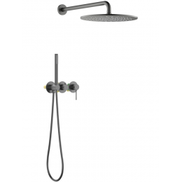 Душевая система Timo Saona SX-2349/18SM черное золото Душевая система Timo Saona SX-2349/18SM черное золото