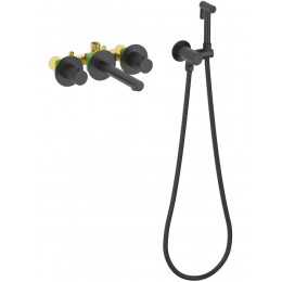 Смеситель для раковины Timo Saona 2383/03SM черный