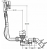 Слив-перелив Viega Simplex 728014