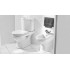 Унитаз-компакт Villeroy & Boch Hommage 6662 10 R1 alpin с бачком