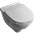 Крышка-сиденье Villeroy & Boch O.Novo 9М38 S101 с микролифтом, петли хром