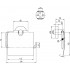 Держатель туалетной бумаги Villeroy & Boch Elements Tender TVA15101300061