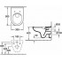 Комплект Система инсталляции для унитазов Grohe Rapid SL 38721001 3 в 1 с кнопкой смыва + Унитаз подвесной Villeroy & Boch O.Novo 5660HR01 alpin, без