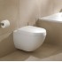 Комплект Система инсталляции для унитазов Villeroy & Boch 9224 6100 + Кнопка смыва Villeroy & Boch Viconnect 9224 9069 матовый хром + Крышка-сиденье