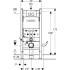 Комплект Унитаз подвесной Villeroy & Boch Omnia Architectura 5684HR01 alpin, безободковый + Система инсталляции для унитазов Geberit Duofix Delta 458