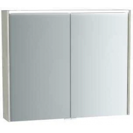 Зеркальный шкаф VitrA Metropole 85 61293 серебро Зеркальный шкаф VitrA Metropole 85 61293 серебро