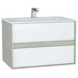 Тумба с раковиной VitrA Metropole 80 61290 серебристый дуб Тумба с раковиной VitrA Metropole 80 61290 серебристый дуб