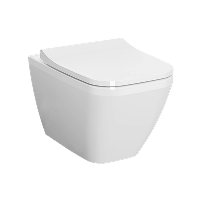 Унитаз подвесной VitrA Integra Square 7082B003-0075 безободковый купить с доставкой. 100% Оригинал. Гарантия!