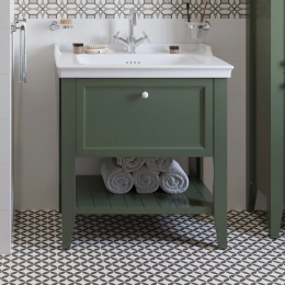 Тумба с раковиной VitrA Valarte 80 65815 ретро зеленая Тумба с раковиной VitrA Valarte 80 65815 ретро зеленая