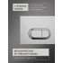 Кнопка смыва VitrA Loop O 740-0940 серебро купить с доставкой. 100% Оригинал. Гарантия!
