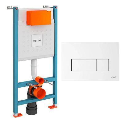 Инсталляция для унитаза VitrA Root Square 732-5800-01+740-2300, кнопка смыва белая купить с доставкой. 100% Оригинал. Гарантия! Инсталляция для унитаза VitrA Root Square 732-5800-01+740-2300, кнопка смыва белая купить с доставкой. 100% Оригинал. Гарантия!