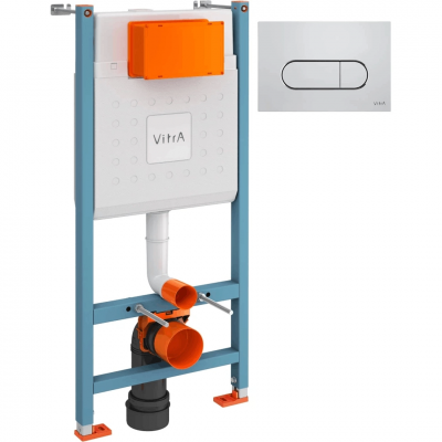 Инсталляция для подвесного унитаза VitrA Core 800-1873 комплект с клавишей купить с доставкой. 100% Оригинал. Гарантия! Инсталляция для подвесного унитаза VitrA Core 800-1873 комплект с клавишей купить с доставкой. 100% Оригинал. Гарантия!