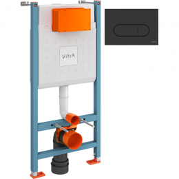 Инсталляция для подвесного унитаза Vitra Core 732-5800-01 комплект с клавишей Root R 740-2211 Инсталляция для подвесного унитаза Vitra Core 732-5800-01 комплект с клавишей Root R 740-2211