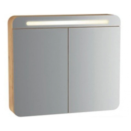 Зеркальный шкаф VitrA Sento 80 60896 коричневый Зеркальный шкаф VitrA Sento 80 60896 коричневый