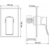 Смеситель Wasserkraft Aller 10651 С ВНУТРЕННЕЙ ЧАСТЬЮ, для душа