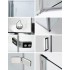 Душевая дверь в нишу Wasserkraft Aller White 10H05LW 120 см