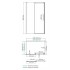 Душевой уголок Wasserkraft Alme 15R32 130x80 см