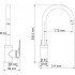 Смеситель Wasserkraft Lopau 3207 для кухонной мойки