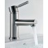 Смеситель Wasserkraft Wern 4203 для раковины, матовый хром