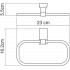 Полотенцедержатель Wasserkraft Leine White K-5060