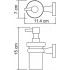 Дозатор Wasserkraft Lippe K-6599