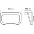 Полотенцедержатель Wasserkraft Glan K-5160
