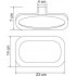 Полотенцедержатель Wasserkraft Kammel K-8360white