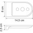 Мыльница Wasserkraft Kammel K-8369white