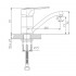 Смеситель для кухни Haiba (HB4504-2)