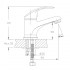 Смеситель для раковины Haiba (HB1036)
