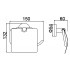 Держатель туалетной бумаги Timo Saona хром (13042/00)