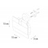 Держатель туалетной бумаги FIXSEN Modern с крышкой (FX-51510)