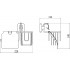Держатель для туалетной бумаги и освежителя Savol 64 (S-L06451)
